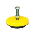 Mason Industries Neoprene Machinery Leveling Mount - 6-1/4"L x 6-1/4"W x 1-3/5"H ML-6